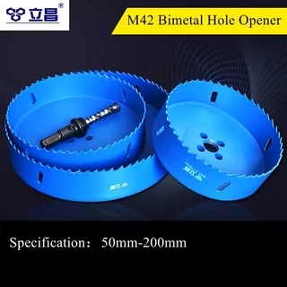 โฮลซอ โฮซอ เจาะไม้ สีฟ้าโฮลซอ เจาะลูกบิด Hole saw 1 ชิ้น มีให้เลือกหลายขนาด
