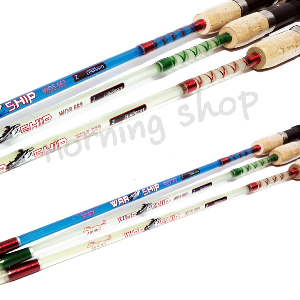 คันตีเหยื่อปลอม คันตัน Ashino WarShip Line wt. 8-17 lb ยาว 5.6 ฟุต ❤️ใช้โค๊ด NEWSUPE0001 ลดเพิ่ม 80 