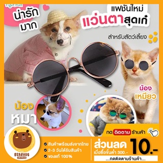 [ลด50%BEARHU50] พร้อมส่งง 🐾  แว่นตาสัตว์เลี้ยง แว่นแมว แว่นสุนัข สร้อยคอสัตว์เลี้ยง