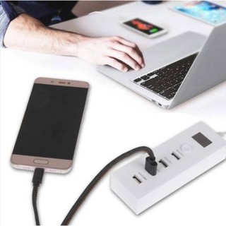 USB 4Port กำลังชาร์จไฟ USB HUB powerport Multi