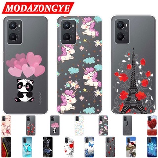 OPPO A96 เคส Silicone เคสน่ารัก เคสกันกระแทก Cover OPPO A96 4G A 96 Case เคสซิลิโคน Soft Back Cover