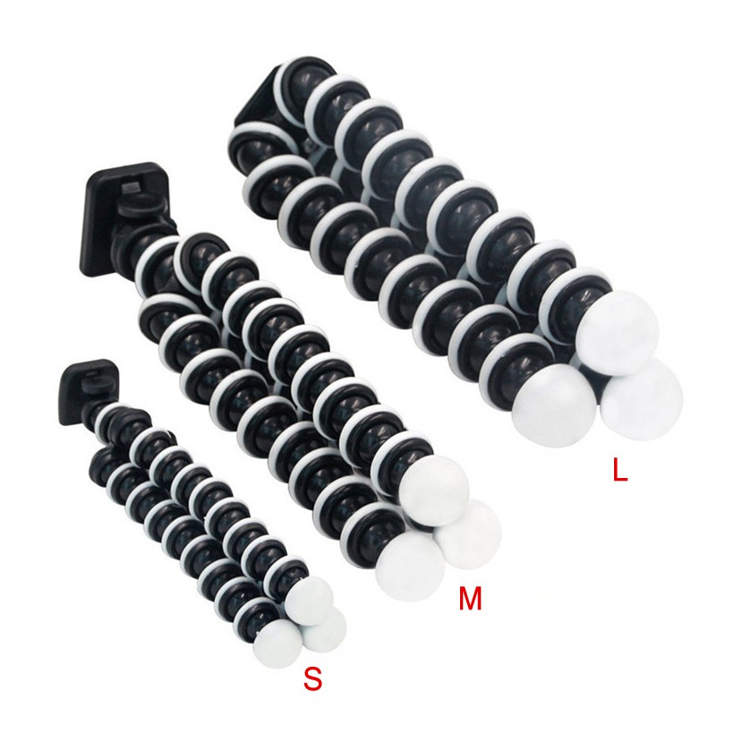 ขาตั้งปลาหมึก ขาตั้งมือถือ ขาตั้งกล้อง พร้อมหัวต่อ Octopus holder Tripod mobile holder Size S/M/L