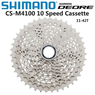 เฟือง Shimano Deore CS-M4100 10-speed 11-42 / 11-46 Cassette