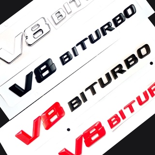 สติกเกอร์ตราสัญลักษณ์ Mercedes Benz W212 W213 E63s W205 C63s X253 Glc63s W166 C292 GLE63s GLS63s AMG V8 BITURBO