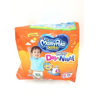 MamyPoko Pants Lovely Day&amp;Night กางเกงผ้าอ้อมเด็กสำเร็จรูปราคาประหยัด (XXL-11ชิ้น) (8851111421022)