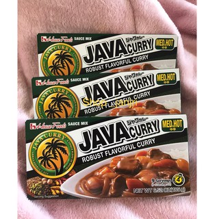 Java Curry แกงกะหรี่ญี่ปุ่น ตราเฮ้าส์ ชนิดเผ็ดกลาง 185 กรัม พร้อมส่ง