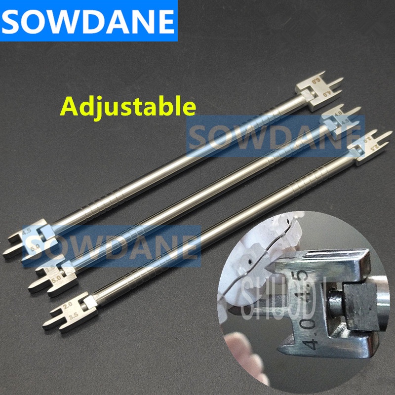 1 piece High Quality Dental Fully Adjustable Orthodontic Bracket Positioning Height Wick Gauge Denta
