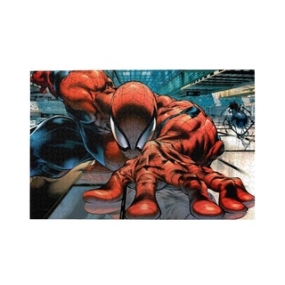 พร้อมส่ง! จิ๊กซอว์ไม้ รูปภาพยนตร์ Marvel Spiderman 1000 ชิ้น สําหรับผู้ใหญ่ และเด็ก