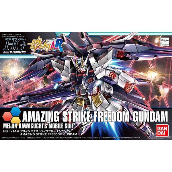 Nk gundam Hatyai HGBF 1/144 Amazing Strike Freedom Gundam