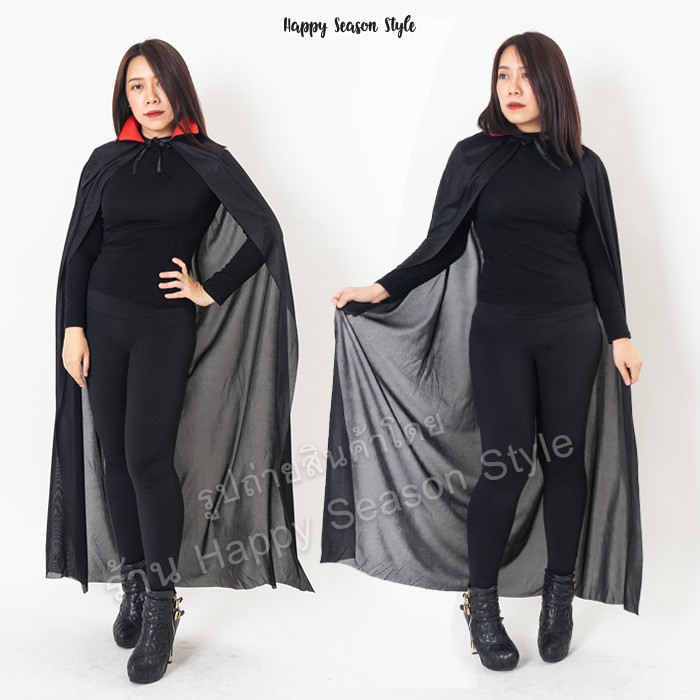 เสื้อคลุม💥พร้อมส่งทันที กทม.💥ผ้าคลุม ฮาโลวีน พ่อมด แม่มด แวมไพร์ halloween🏍️💨 ส่งไวจากไทย - รูปที่ 7