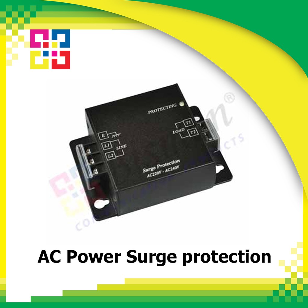 SP001P-AC220 อุปกรณ์ป้องกันไฟกระชาก AC Power Surge protection Device Terminal Connector - BISMON