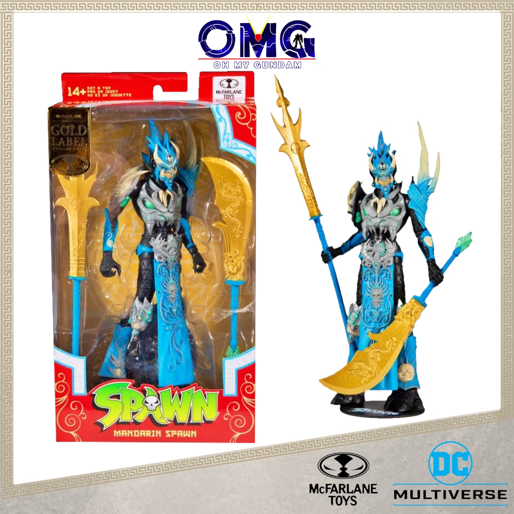 DC Multiverse Mcfarlane Blue Mandarin Spawn รูป 90018 Gold Label Collection Spawn Series Mcfarlane ข