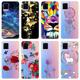 เคสสำหรับ Vivo V20 Pro Case Silicone Back Cover Soft Casing Vivo V20 Pro 2020 V20Pro cartoon TPU เคส