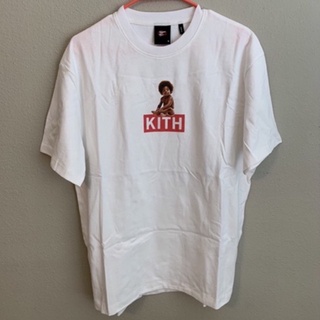 Kith x Biggie Classic Box Logo Tee White Kith Reay to Die Tshirt เสื้อยืดสีขาว XL พร้อมส่ง