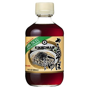คิคโคแมน  โซบะ สึยุ  300ml KIKKOMAN (JAPAN) Soba Tsuyu 300ml ซอสบะหมี่ญี่ปุ่น โซบะ โชเมน โชเม็ง ซีอิ