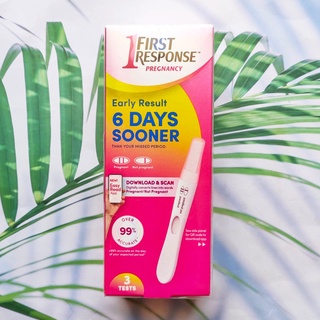 อุปกรณ์ทดสอบการตั้งครรภ์แบบจุ่ม Early Result Pregnancy Test 3 Tests (First Response®) ทดสอบการตั้งครรภ์ที่ดีที่สุด