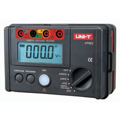 UNI-T UT522 เครื่องวัดทดสอบความต้านทานดินแบบดิจิตอล  ด่วนๆ จำนวนจำกัด ออกใบกำกับภาษีได้