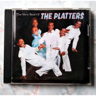 💿 CD THE VERY BEST OF THE PLATTERS *🖋ปกมีรอยเขียนจางๆ