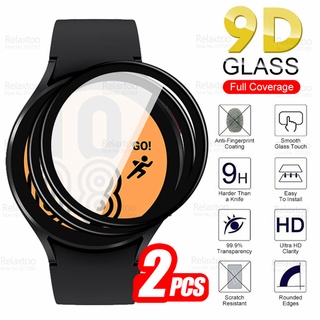 ฟิล์ม Samsung Galaxy Watch 4 ฟิล์มป้องกันรอยหน้าจอ 3D ฟิล์มกันรอยเต็มจอ สำหรับ Galaxy Watch 4 44mm 40mm ฟิล์ม Galaxy Watch 4 สติ๊กเกอร์