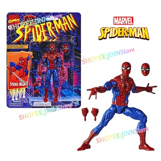 Jinn โมเดลฟิกเกอร์ Spider-Man Marvel Legends Series Symbiote &amp; Ben Reilly ขนาด 6 นิ้ว ของเล่นสําหรับเด็ก