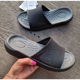 รองเท้าแตะ Crocs Liteeride slide สําหรับผู้ชาย และผู้หญิง