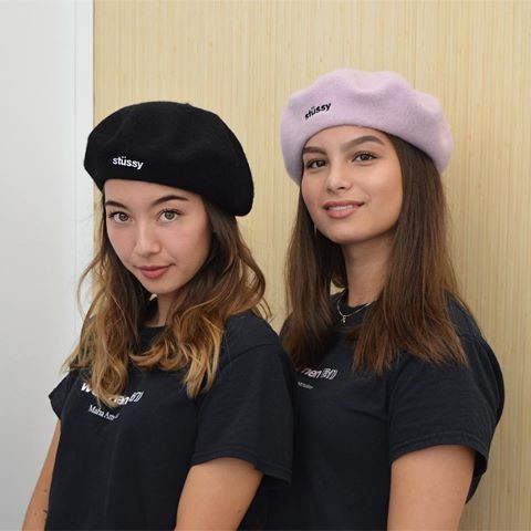 stussy beret hat