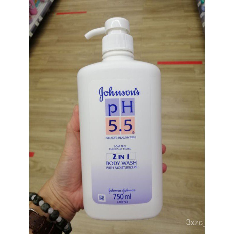 ครีมอาบน้ำ Johnson PH 5.5 ขนาด 750 มล YjMf Shopee Thailand