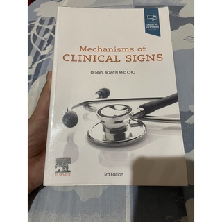 หนังสือ mechanics of clinical sign 3ed