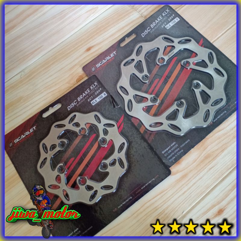 Scarlet CRF 150 KLX 150 KLX 150. จานดิสก์หน้าและหลัง