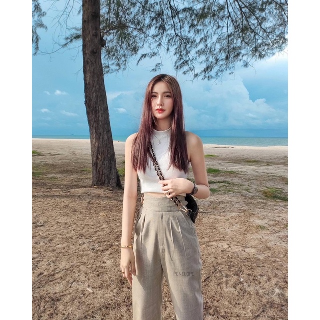 Penelopebkk - BACBOM NUDE SCOTT PANTS ONLY