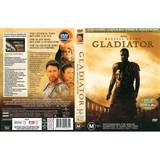 Gladiatorเสียงไทยมาสเตอร์-เสียงอังกฤษแผ่นdvdพร้อมปกซอง