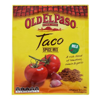 โอลด์เอลพาโซทาโก้ซอส 30กรัม Old El Paso Tacos Sauce 30 grams