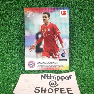 ขาย การ์ด Topps Now Bundesliga 2020-21 Jamal Musiala RC Bayern Muchen การ์ดฟุตบอล การ์ดนักบอล สะสมการ์ด Cards Swapper