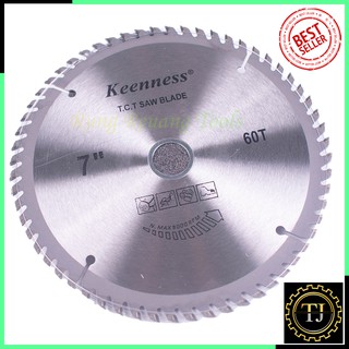 KEENNESS ใบเลื่อย 7นิ้ว 180mm.60T