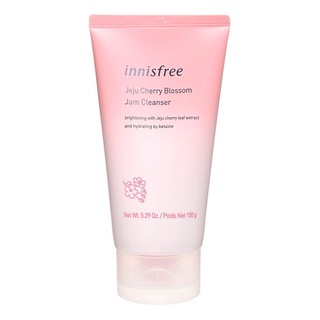 แท้💯%โฟมล้างหน้า Innisfree Jeju Cherry Blossom Jam Cleanser 150g