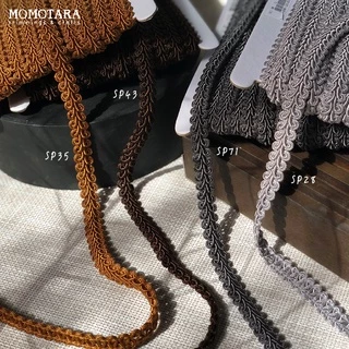 MOMOTARA No.688 (ชุดที่ 1) เทปทอลายตวัด Chinese Knit ขนาด 1.3 CM ความยาว 18 หลา