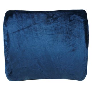 เบาะรองหลัง H&amp;L STYLE MEMORY FOAM 13X13 นิ้ว สีน้ำเงิน เบาะสุขภาพ BACK CUSHION H&amp;L STYLE MEMORY FOAM 13X13" BLUE