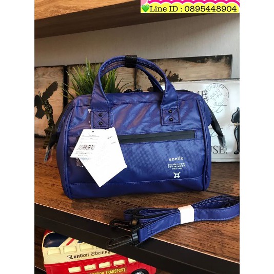 กระเป๋าANELLO MINI W-PROOF SHOULDER BAG_OS-N018 ต้อนรับฤดูฝนด้วยทรงบอสตันที่ออกแบบมาเพื่อกันน้ำ