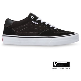 VANS ROWAN PRO BLACK WHITE SNEAKERS สินค้ามีประกันแท้