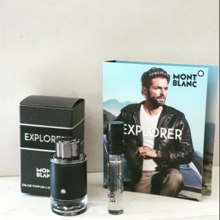 Montblanc Explorer edp  ตัวใหม่ล่าสุด ขนาดทอลอง