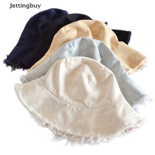 [Jettingbuy] หมวกบักเก็ต กันแดด ป้องกันรังสียูวี แฟชั่นฤดูร้อน สําหรับผู้หญิง สินค้าใหม่