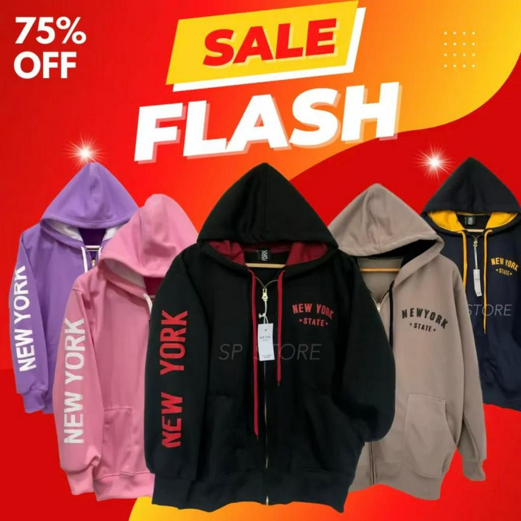 เสื้อแขนยาว เสื้อกันหนาว NewYork รุ่นสกรีนแขน