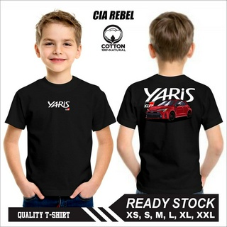 เสื้อยืด ลาย Yaris Racing Automotive สําหรับเด็ก