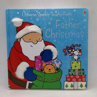 Father Christmas. Usborne Sparkly Touchy-Feely.-CA