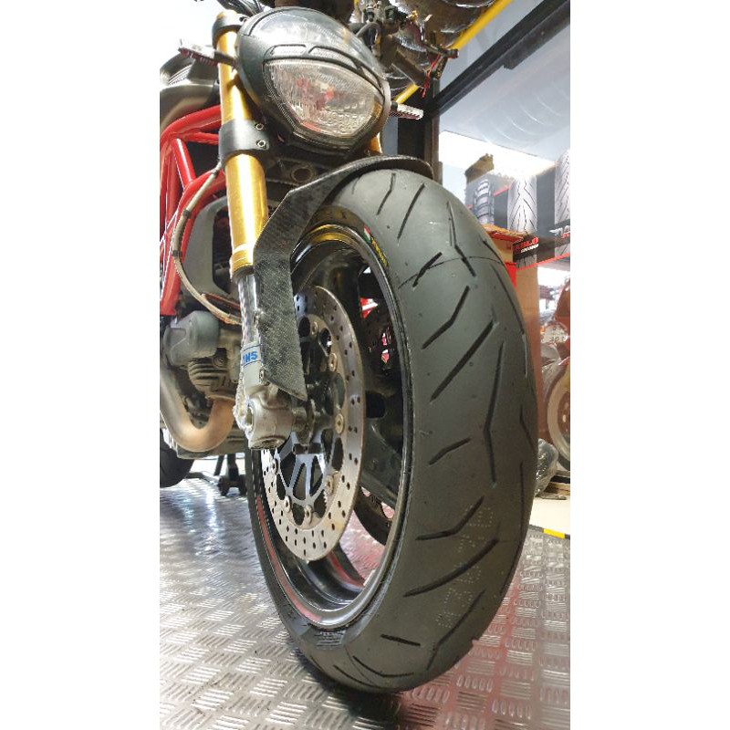 ยาง Pirelli Rosso 2 ขนาดยาง   120/70-17  +  190/55-17