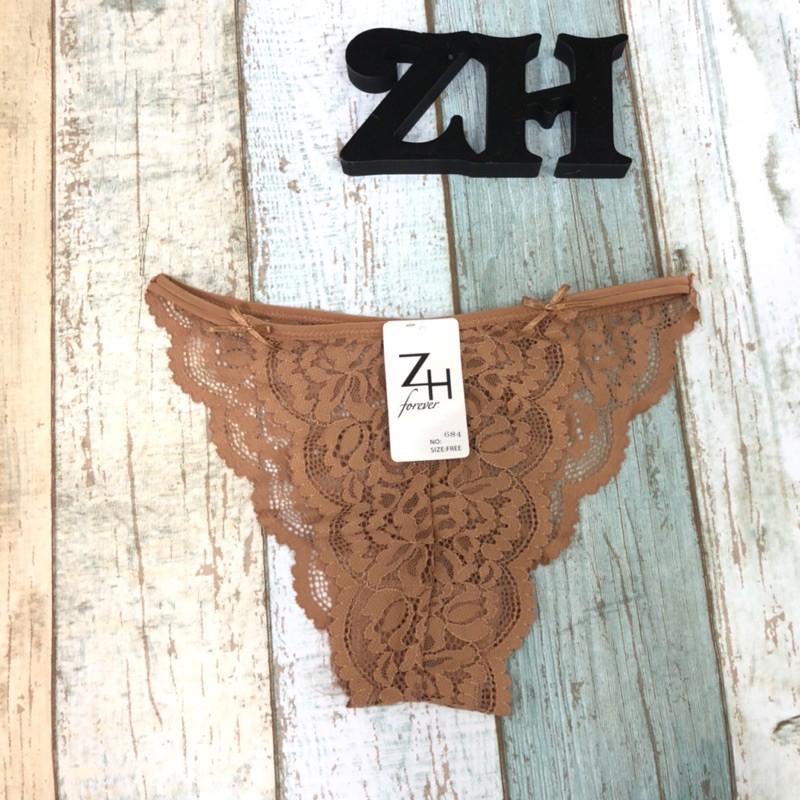 กางเกงชั้นในลูกไม้บิกินี💥💥ZH.684 - รูปที่ 3