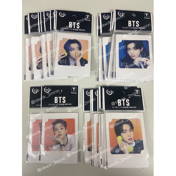 BTS X Tmoney Card รุ่น 미니 Polaroid