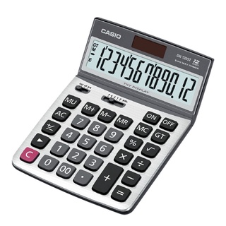 คาสิโอ เครื่องคิดเลข รุ่น DX-120ST สีเงิน101344CASIO Calculator #Dx-120St Casio Calculator Model DX-120ST Silver 101344C