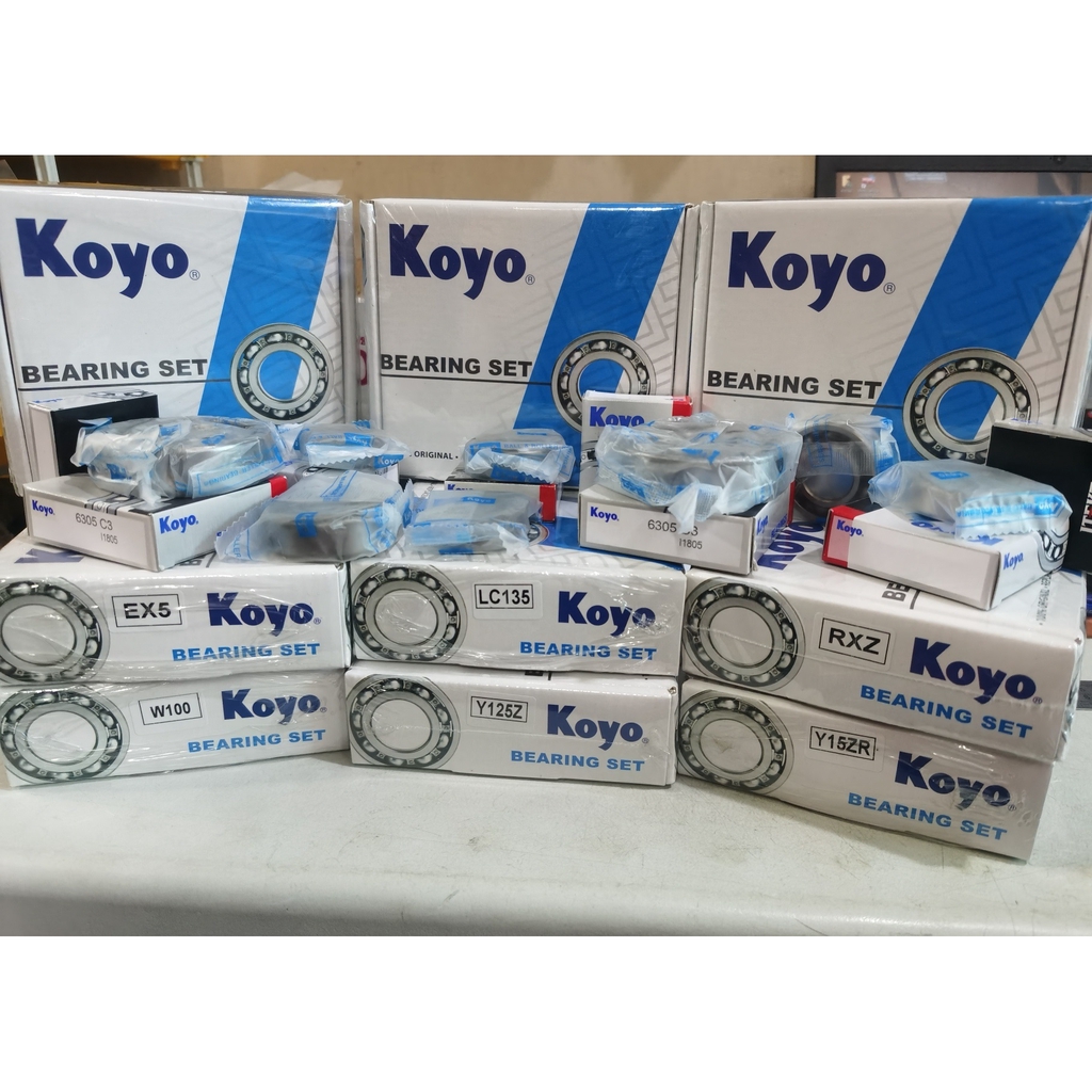 KOYO BEARING ENGINE FULL SET LC135 4S 5S/ Y15ZR /SRL110 /Y110 /KRISS 110/ EX5 DREAM WAVE100/ EX5 /RS