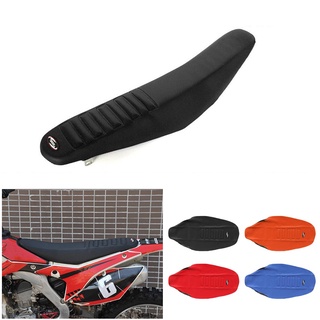 Universal Motorcycles Striped Rubber Gripper Soft Seat Cover for OTOM Honda KTM  CRF250R CRF150  WR WRF RMZ YZF SXF EXC